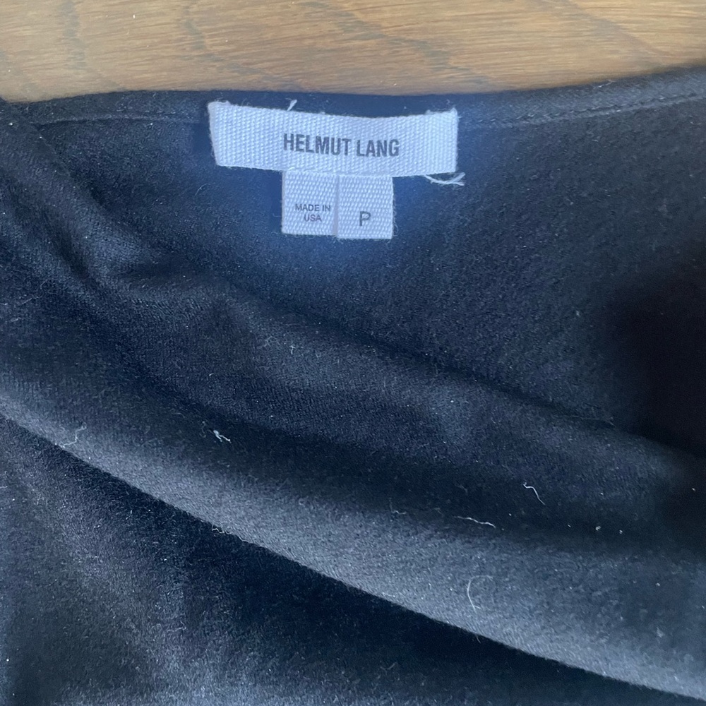 Helmut Lang form fitting dress